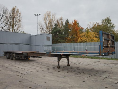 Schmitz NÁKLADNÍ NÁVĚS ROZTAHOVACÍ (23 m), PLOŠINA, PLATO, PODVAL, NATÁČECÍ NÁPRAVY BPW