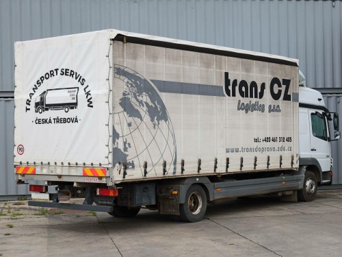 Mercedes-Benz ATEGO 822 8T, EURO 5, 16 PALET, 2021 GO MOTORU, PRAVIDELNÝ SERVIS