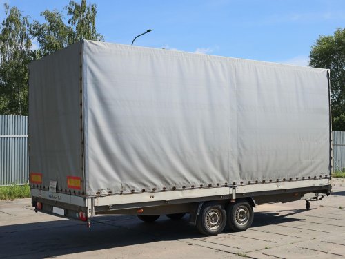 Agados DONA 56, PŘÍVĚS TANDEMOVÝ DVOUOSÝ AGADOS DONA 56, 3,5 TUNY, 15 PALET, HLINÍKOVÉ BOČNICE