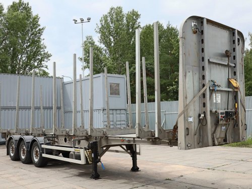 ZASŁAW D-651A,  OSM PÁRŮ POSUVNÝCH KLANIC, DVĚ ZVEDACÍ NÁPRAVY, NÁPRAVY SAF, NOVÉ BRZDY