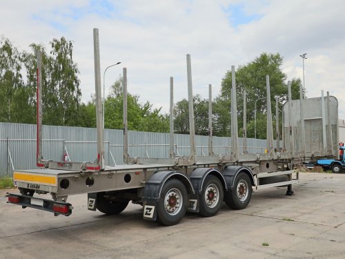 ZASŁAW D-651A,  OSM PÁRŮ POSUVNÝCH KLANIC, DVĚ ZVEDACÍ NÁPRAVY, NÁPRAVY SAF, NOVÉ BRZDY