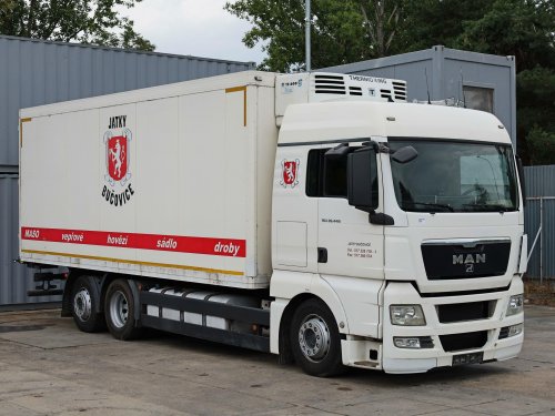 MAN TGX/TGS 26.440, RETARDÉR, EURO 5, THERMO KING TS 600, 380 V,  MASO VE VISU, PĚKNÉ PNEU