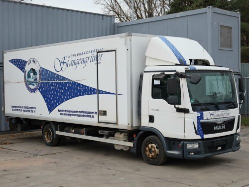 MAN TGL 7.180, EURO 6, CARRIER XARIOS 300, PŘÍČKA, HYDRAULICKÉ ČELO PALFINGER