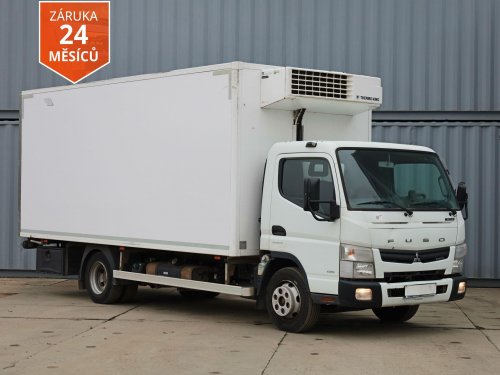 FUSO CANTER 7C18 AMT, THERMO KING 800 MAX, DVA VÝPARNÍKY, PŘÍČKA, 380 V, SERVISOVÁNO,  8 PALET, NÁSTAVBA LAMBERET