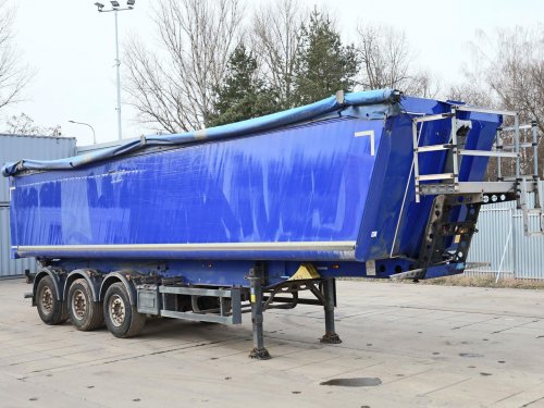 Schmitz CARGOBULL GOTHA SKI 24 SL, HLINÍKOVÝ, 47 CBM, 39 TUN, ZVEDACÍ NÁPRAVA, NÁPRAVY SCHMITZ 9 TUN, KRYCÍ PLACHTA, NOVÁ STK