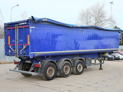 Schmitz CARGOBULL GOTHA SKI 24 SL, HLINÍKOVÝ, 47 CBM, 39 TUN, ZVEDACÍ NÁPRAVA, NÁPRAVY SCHMITZ 9 TUN, KRYCÍ PLACHTA, NOVÁ STK