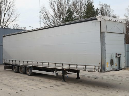 Schmitz CARGOBULL SCB S3T,  LOW DECK, ZVEDACÍ NÁPRAVA, NÁPRAVY SCHMITZ, TŘÍSTRANNÁ SCHRNOVACÍ PLACHTA, PŘÍZDVIH STŘECHY