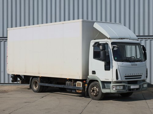 Iveco EUROCARGO ML 75E16, EURO 5, 15 PALET, HYDRAULICKÉ ČELO MBB1000 (MAX 1000 KG), 3 MÍSTA, PRAVIDELNÝ SERVIS