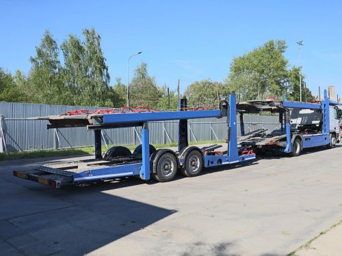 Mercedes-Benz ACTROS 1841, 18 TUN, EURO 5, HYDRAULIKA PRO SKLÁPĚNÍ + NÁVĚS KÄSSBOHRER, MOŽNO PŘEPRAVOVAT CELKEM OSM VOZIDEL