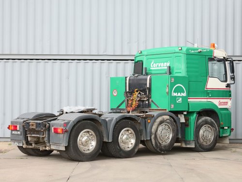 MAN TGA 41.480, 8x4, STANDARD, HYDRAULIKA PRO SKLÁPĚNÍ, RETARDÉR, NOVÝ MOTOR