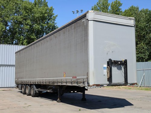 Kögel SN 24, LOW DECK, PŘÍZDVIH STŘECHY, SAF, ZVEDACÍ NÁPRAVA, NOVÉ BRZDY, NOVÁ STK