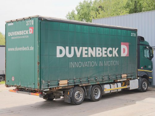 Mercedes-Benz ACTROS 2542, 6x2, 26 TUN, AUTOMAT, EURO 6, 19 PALET