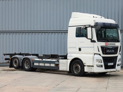 MAN TGX 26.480, 6x2, EURO 6, 26 TUN, RETARDÉR, NÁSTAVBA JUNGHANNS FAHRZEUGBAU, ZVEDACÍ NÁPRAVA