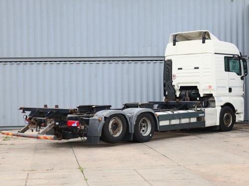 MAN TGX 26.480, 6x2, EURO 6, 26 TUN, RETARDÉR, NÁSTAVBA JUNGHANNS FAHRZEUGBAU, ZVEDACÍ NÁPRAVA