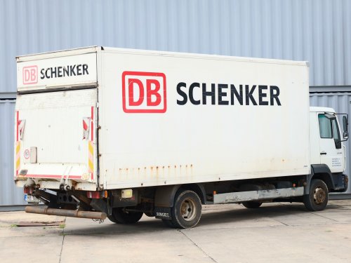 MAN LE 8.180, 14 PALET, HYDRAULICKÉ ČELO SÖRENSEN (1000 KG), REZERVNÍ KOLO, NOVÁ STK