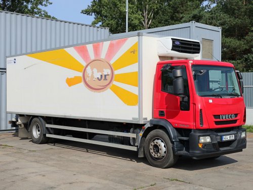 Iveco EUROCARGO ML 190EL25, AUTOMAT, 20 PALET, AGREGÁT CARRIER TRANSICOLD (-29°C), HYDRAULICKÉ ČELO BÄR