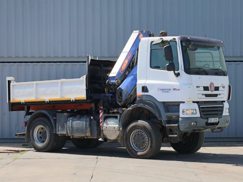 Tatra T 815 PHOENIX, 4x4, HYDRAULICKÁ RUKA PM 16.524 (MAX. DOSAH 16M/1010KG, MAX.NOSNOST 4400 KG), DALKOVÉ OVLÁDÁNÍ