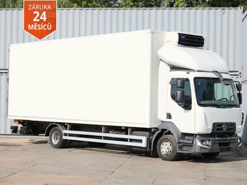 Renault D,  EURO 6, CARRIER XARIOS 600, HYDRAULICKÉ ČELO DHOLLANDIA, 18 PALET, VELMI DOBRÝ STAV