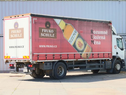 Renault D 18, EURO 6, 18 TUN, 18  PALET, TŘÍSTRANNÁ SHRNOVACÍ PLACHTA, ZADNÍ VÝVODY, NOVÁ STK