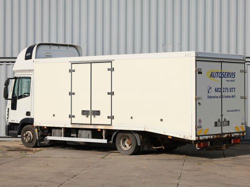 Iveco EUROCARGO ML 75E18, 7.5 TUN, NÁJEZDY, NAVIJÁK, BOČNÍ OTEVÍRÁNÍ