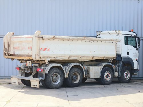 MAN TGS 35.480, 8x4, EURO 6, 32 TUN, RETARDÉR, HARDOX, 13,5 CBM, NÁSTAVBA SCHWARZMÜLLER