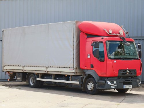 Renault MIDLUM, EURO 6, 18 PALET,12 TUN, SKLÁDACÍ  HYDRAULICKÉ ČELO DHOLLANDIA