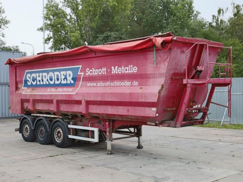 Kempf SKM 35/3, HARDOX, 55 CBM, ZVEDACÍ NÁPRAVA, NÁPRAVY SAF, KRYCÍ PLACHTA
