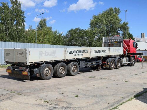 Volvo FH13 480, 6x4, EURO 5, HYDRAULICKÁ RUKA FASSI F 290 A 25 (DOSAH 20,1 m)+ NÁVĚS KÄSBOHRER LOWBED