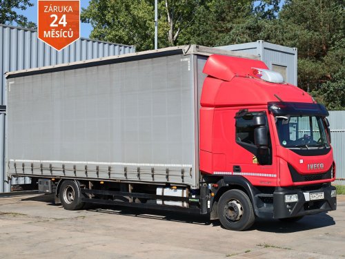 Iveco EUROCARGO 160-320, EURO 6, 16 TUN, 19 PALET, HLINÍKOVÉ BOČNICE, NEZÁVISLÁ KLIMATIZACE, NOVÝ TACHOGRAF 2. GENERACE