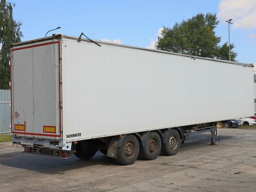 Schmitz CARGOBULL SW 24, 39 TUN, 92 CBM, NÁPRAVY SAF, ZVEDACÍ NÁPRAVA, KOTOUČOVÉ BRZDY, KRYCÍ PLACHTA