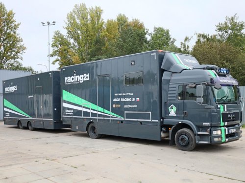 MAN TGM 12.290+PŘÍVĚS SVAN, NÁKLADNÍ RALLY SERVISNÍ SOUPRAVA, DÍLNA, OBYTNÝ PROSTOR PRO 4 OSOBY, KUCHYŇ