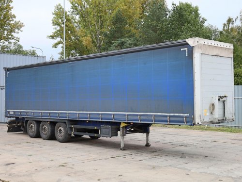 Schmitz CARGOBULL SCB S3T, STANDARD, MULDA, ZVEDACÍ NÁPRAVA, TŘÍSTRANNÁ SHRNOVACÍ PLACHTA