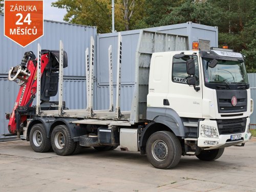 Tatra PHOENIX 530 T158/II, x6 EURO 6, 26 TUN, RETARDÉR, HYDRAULICKÁ RUKA PALFINGER EPSILON M12Z105