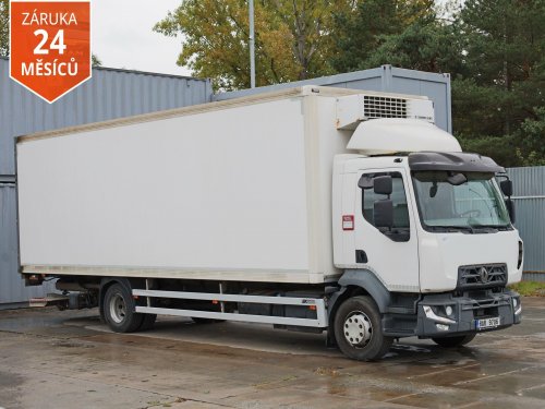 Renault D, EURO 6, 20 PALET, AGREGÁT THERMO KING V 800, HYDRAULICKÉ ČELO DHOLLANDIA (1000 KG)