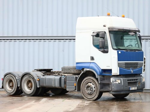 Renault Premium DXI 450.26, 6x4, 26 TUN, STANDARD, DVOUOKRUHOVÁ HYDRAULIKA