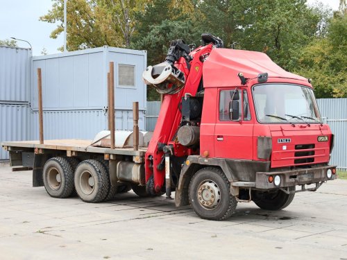 Tatra 815, 6x6,  HYDRAULICKÁ RUKA EPSILON PALFINGER M110Z96 (VYROBENA V ROCE 2011), MAX 9,6 m, MAX. 1910 KG