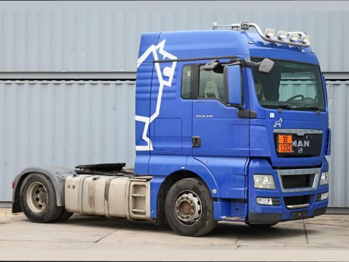 MAN TGX 18.440, STANDARD, EURO 5, DVOUOKRUHOVÁ HYDRAULIKA, PLNÁ ADR ( EX/II, EX/III, FL, AT), PO VELIKÉM SERVISU