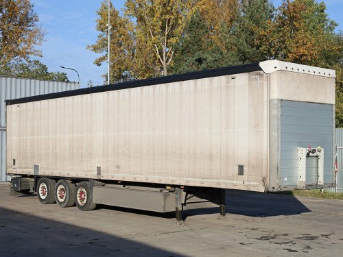 Schmitz  CARGOBULL SCS 24/L, STANDARD, ZVEDACÍ NÁPRAVA, PALETOVÝ KOŠ, NOVÁ STK, VELMI DOBRÝ STAV