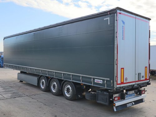 Krone SD PROFI LINER, STANDARD, ZVEDACÍ NÁPRAVA, TŘÍSTRANNÁ SHRNOVACÍ PLACHTA XL, REZERVNÍ KOLO