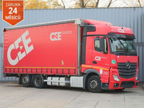 Mercedes-Benz Actros 2545,  6x2, GIGA SPACE, 18 PALET, AUTOMAT, EURO 6, 26 TUN, PRVNÍ MAJITEL, PRAVIDELNĚ SERVISOVÁNO
