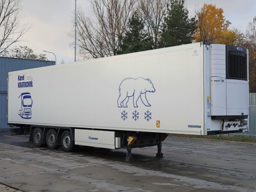 Krone SD, CARRIER VECTOR 1550, (1843 MTH), SÍLA STĚNY 7 CM, 380 V, ZVEDACÍ NÁPRAVA, NÁPRAVY SAF, 33 PALET