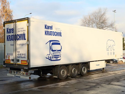 Krone SD, CARRIER VECTOR 1550, (1843 MTH), SÍLA STĚNY 7 CM, 380 V, ZVEDACÍ NÁPRAVA, NÁPRAVY SAF, 33 PALET