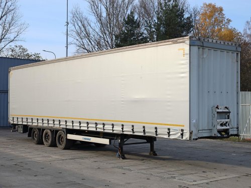 Krone SD,  LOW DECK, 36 TUN, 33 PALET, PŘÍZDVIH STŘECHY, ZVEDACÍ NÁPRAVA