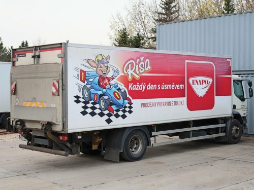 DAF LF 55.220, 18 TUN, 20 PALET, EURO 5, CARRIER XARIOS 600, HYDRAULICKÉ ČELO 