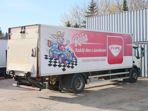 DAF LF 55.220, 18 TUN, 18 PALET, EURO 5, HYDRAULICKÉ ČELO, CARRIER XARIOS 600