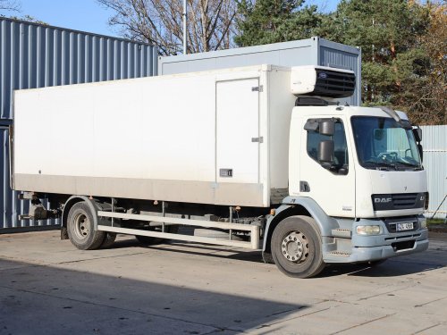 DAF LF 55.220, 18 TUN, 14 PALET, HYDRAULICKÉ ČELO, CARIERR XARIOS 600