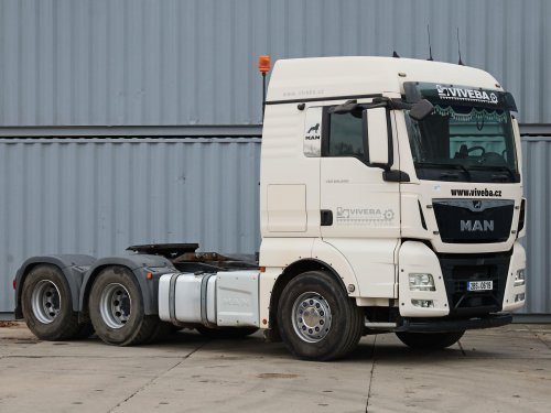 MAN TGX 26.500, EURO 6, 6x4, STANDARD, RETARDÉR, DVOUOKRUHOVÁ HYDRAULIKA, ZÁSUVKA 24 V, AUTOMATICKÉ MAZÁNÍ TOČNY