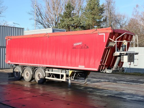 Kempf SKM, 50 CBM, HLINÍKOVÝ, ZVEDACÍ NÁPRAVA, NÁPRAVY SAF (9t), HLÍNÍKOVÁ KOLA ALCOA DURA BRIGHT