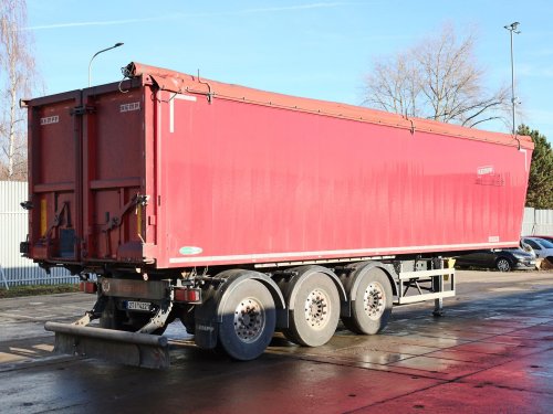 Kempf SKM, 50 CBM, HLINÍKOVÝ, ZVEDACÍ NÁPRAVA, NÁPRAVY SAF (9t), HLÍNÍKOVÁ KOLA ALCOA DURA BRIGHT