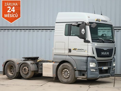 MAN TGX 24.480,  6x2, EURO 6, HYDRAULIKA, AUTOMAT, ZVEDACÍ NÁPRAVA, XXL KABINA, PRAVIDELNĚ SERVISOVÁNO